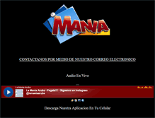 Tablet Screenshot of lamania.net